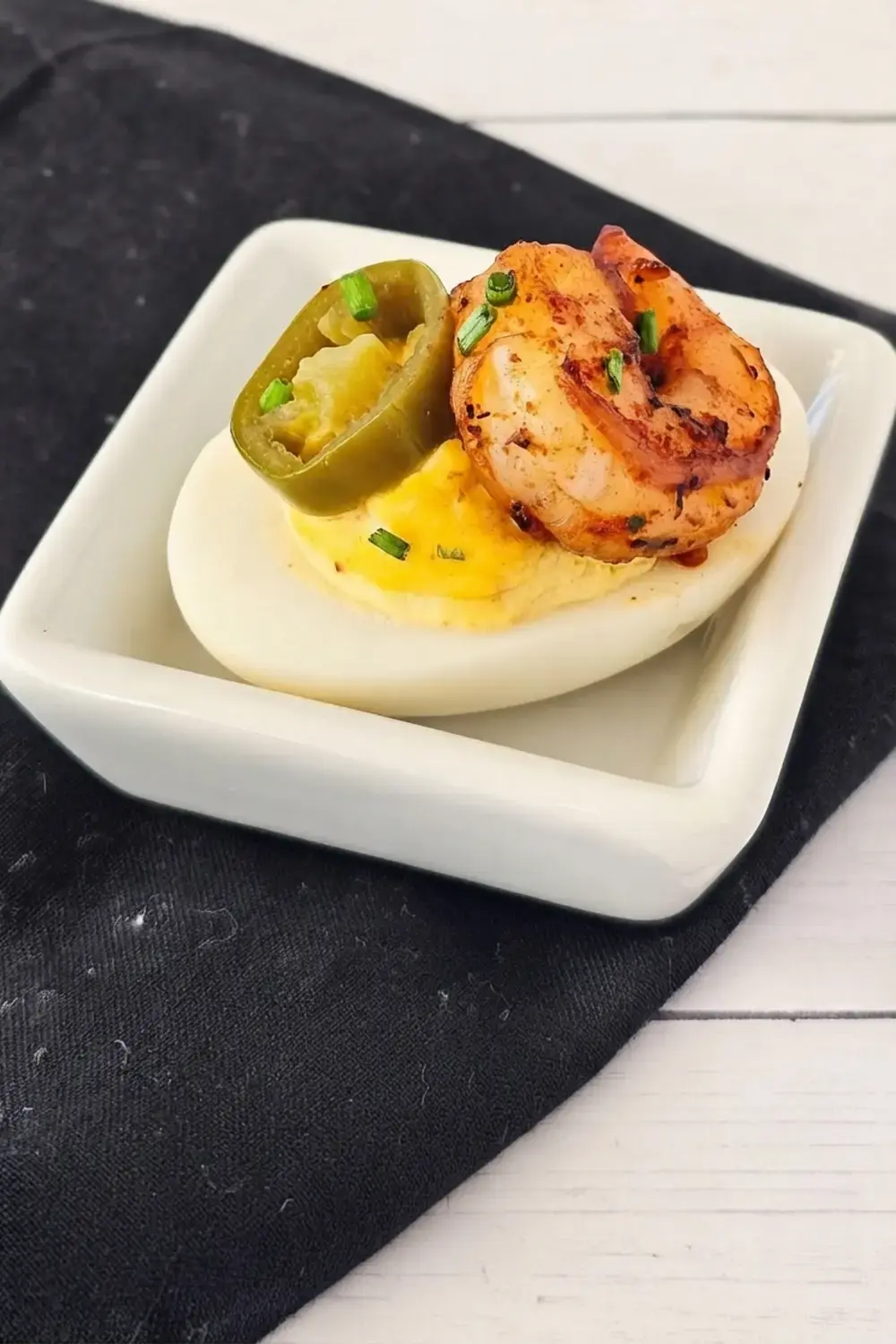 30+ One Bite Appetizers for a Crowd: Easy Finger Foods for Any Party 28 30+ One Bite Appetizers For A Crowd, Cajun Deviled Eggs with Shrimp
