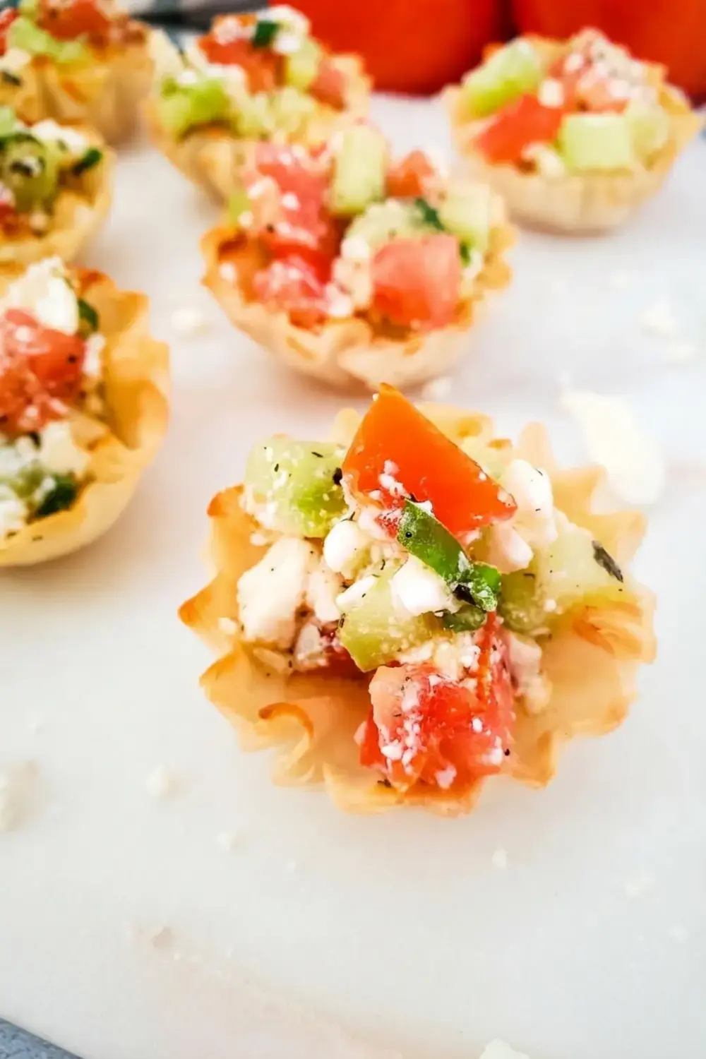 30+ One Bite Appetizers for a Crowd: Easy Finger Foods for Any Party 19 30+ One Bite Appetizers For A Crowd, Mediterranean Feta Bites