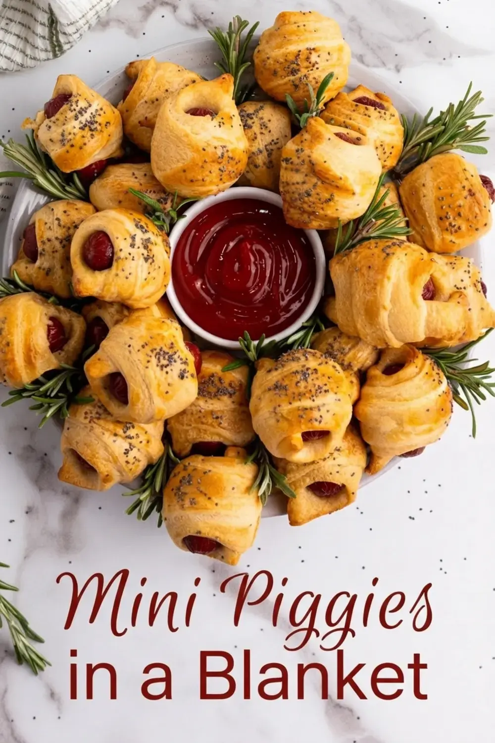 30+ One Bite Appetizers for a Crowd: Easy Finger Foods for Any Party 29 30+ One Bite Appetizers For A Crowd, Mini Piggies in a Blanket
