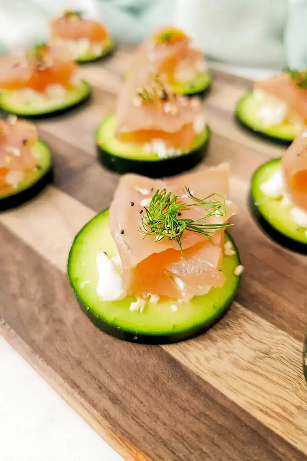 30+ One Bite Appetizers for a Crowd: Easy Finger Foods for Any Party 10 30+ One Bite Appetizers For A Crowd, Salmon Cucumber Bites