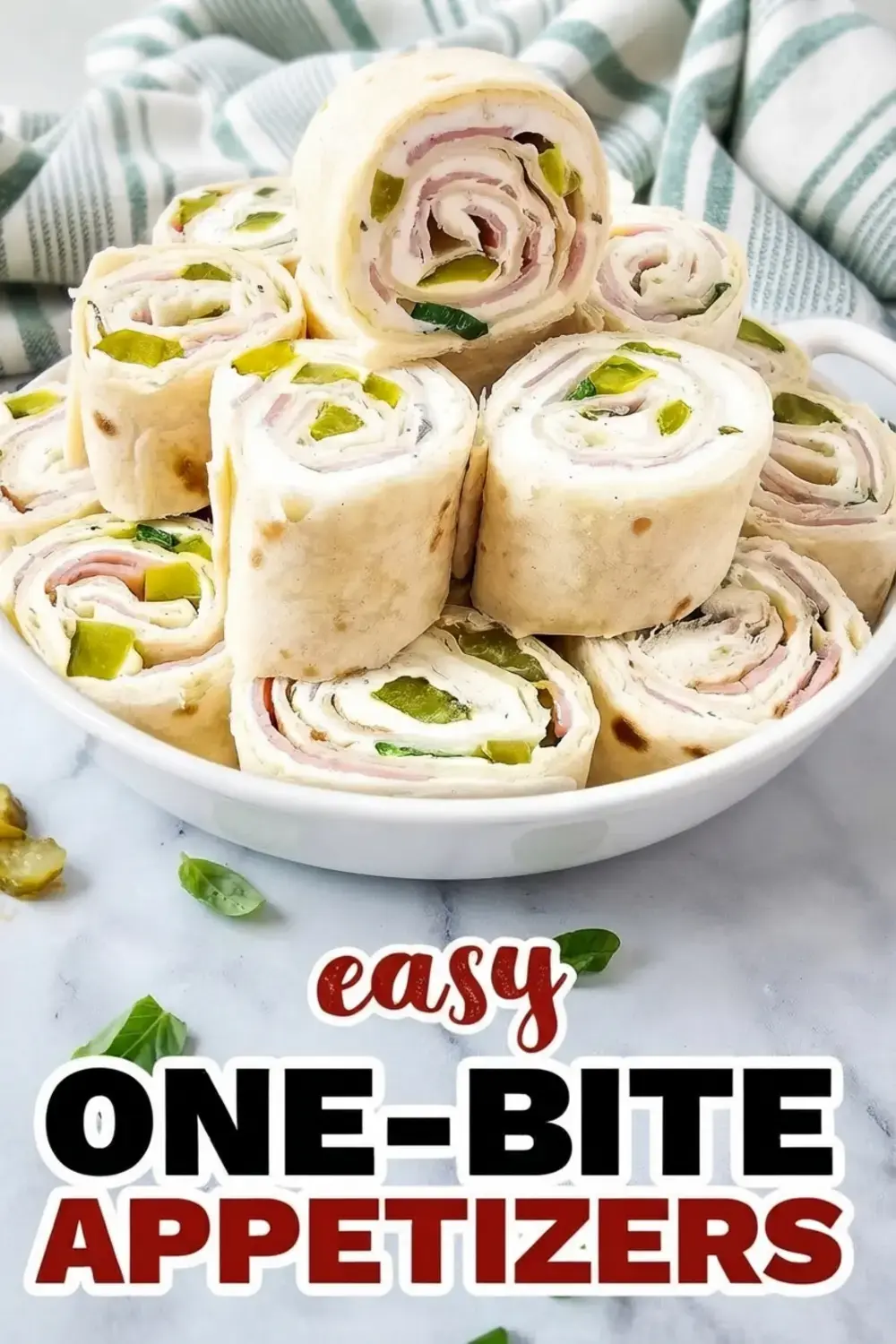 30+ One Bite Appetizers for a Crowd: Easy Finger Foods for Any Party 38 30+ One Bite Appetizers For A Crowd, Tangy & Creamy Pickle Dip Pinwheels