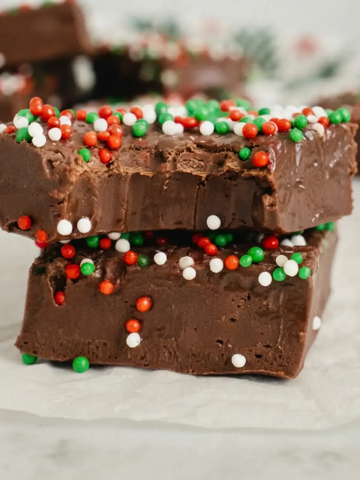 32 Cheerful Christmas Recipes, Christmas Fudge