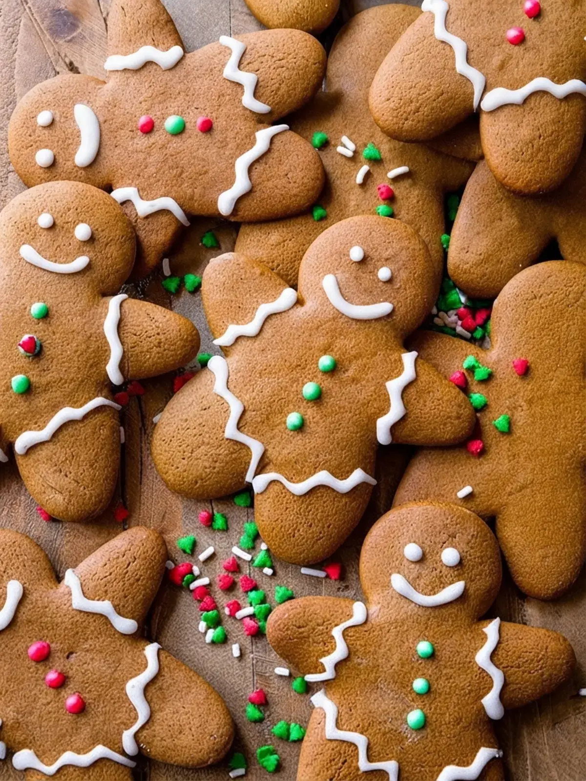 32 Cheerful Christmas Recipes, Gingerbread Cookies