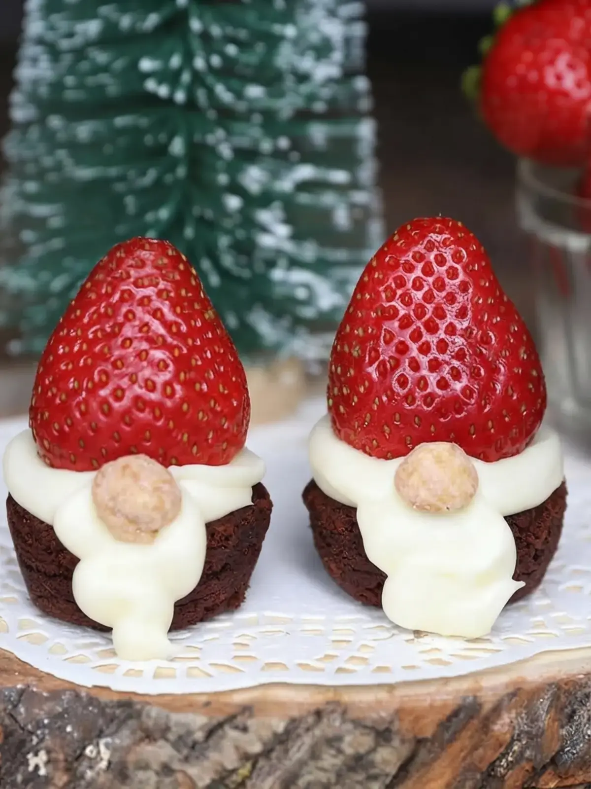 35 Delicious Holiday Dishes To Make Spirits Bright: Festive Recipes for Appetizers, Sides, and Desserts 11 35 Delicious Holiday Dishes To Make Spirits Bright, Brownie Bite Gnomes