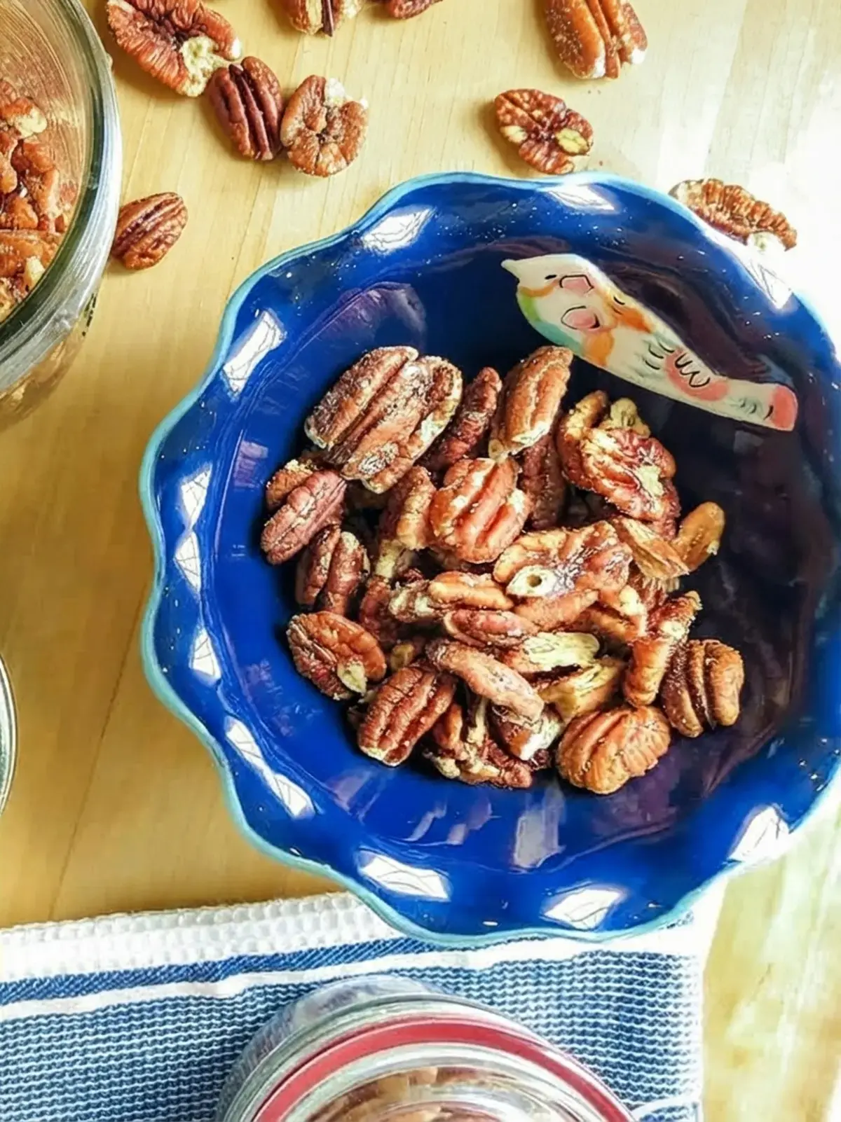 35 Delicious Holiday Dishes To Make Spirits Bright: Festive Recipes for Appetizers, Sides, and Desserts 26 35 Delicious Holiday Dishes To Make Spirits Bright, Buttery Salted Roasted Pecans