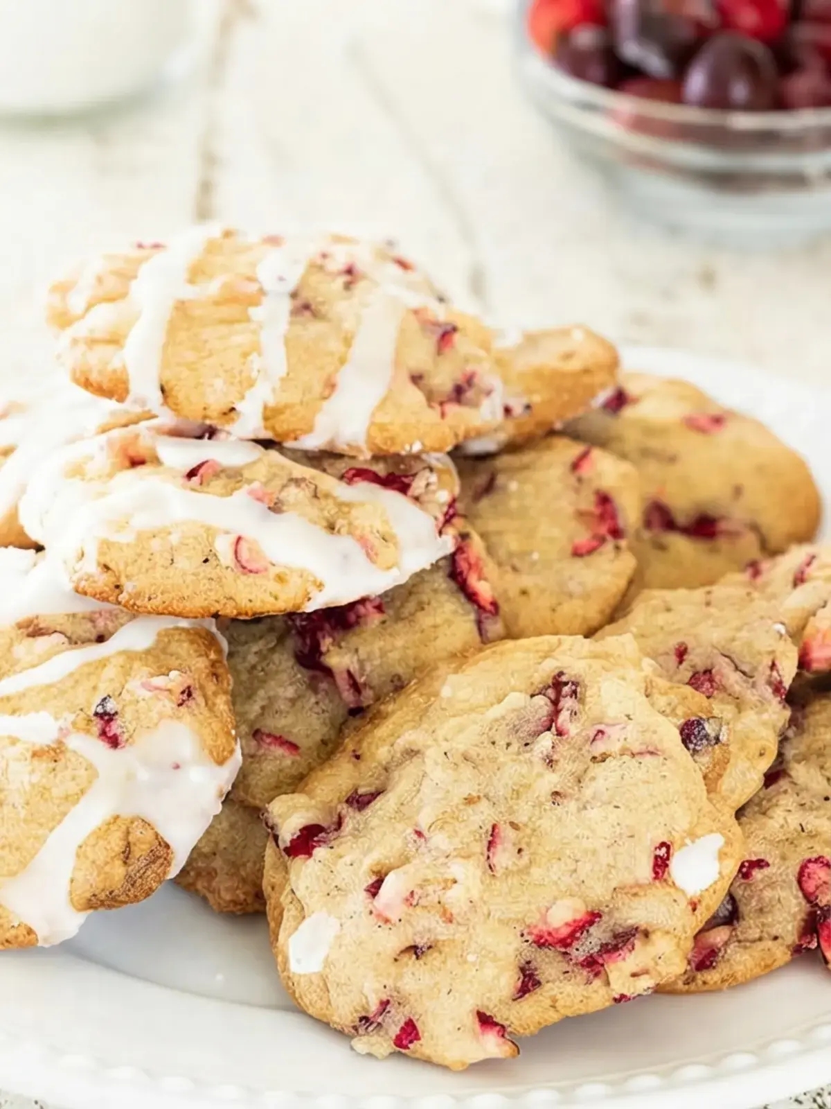 35 Delicious Holiday Dishes To Make Spirits Bright: Festive Recipes for Appetizers, Sides, and Desserts 31 35 Delicious Holiday Dishes To Make Spirits Bright, Cranberry Nut Cookies