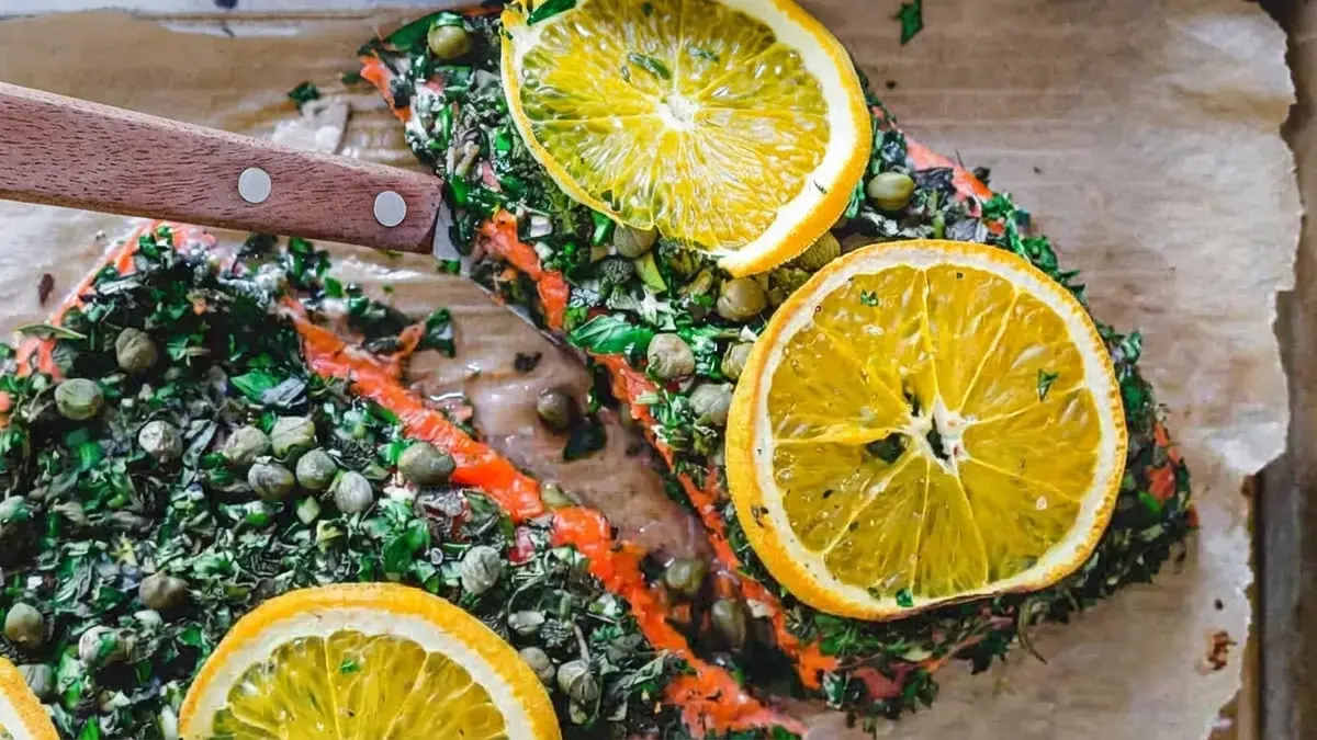 37 Christmas Dishes, Baked Wild Sockeye Salmon