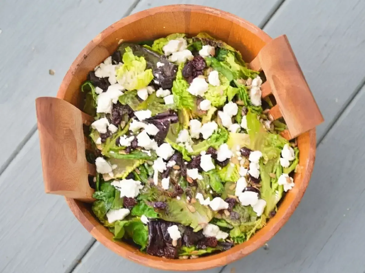 37 Christmas Dishes, Goat Cheese and Dried Cherry Salad