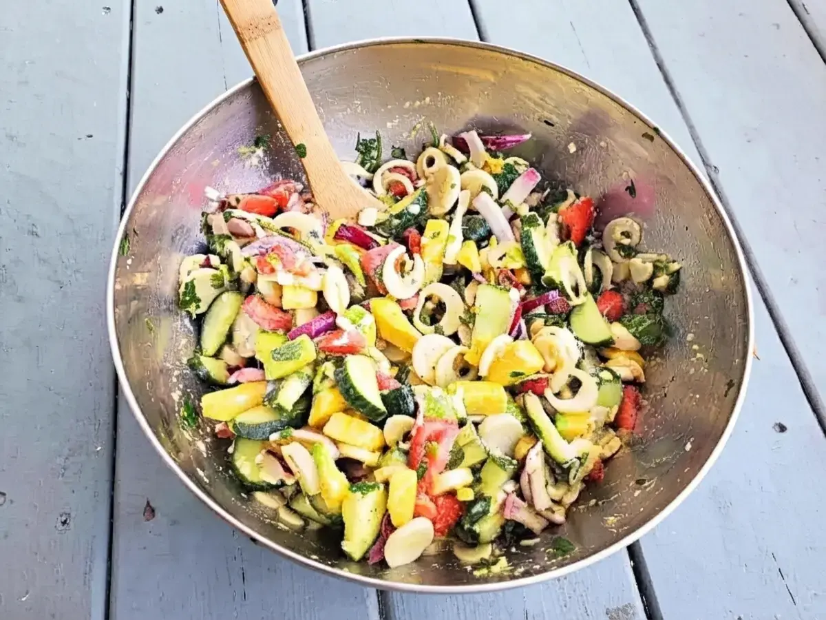 37 Christmas Dishes, Hearts of Palm Salad