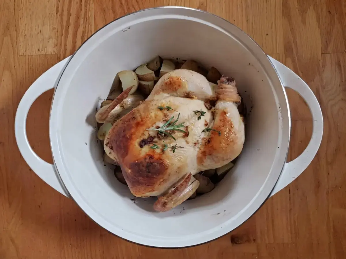 37 Christmas Dishes, Lemon Roasted Chicken