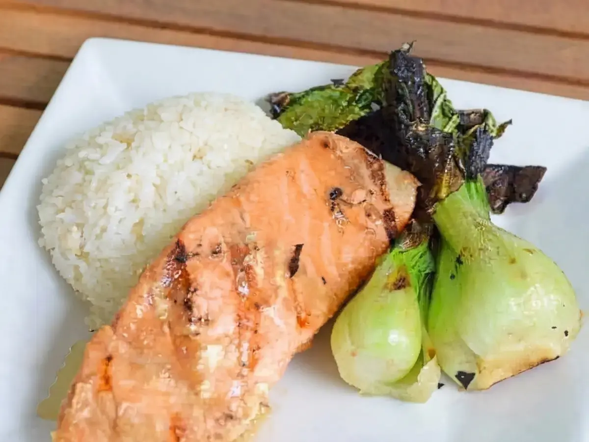 37 Christmas Dishes, Miso Glazed Salmon