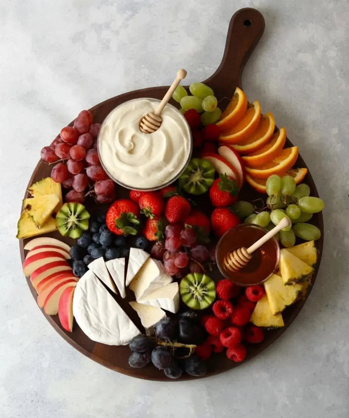 37 Colorfully Delicious Fruit Charcuterie Board Ideas, 12. Fruit Charcuterie Board