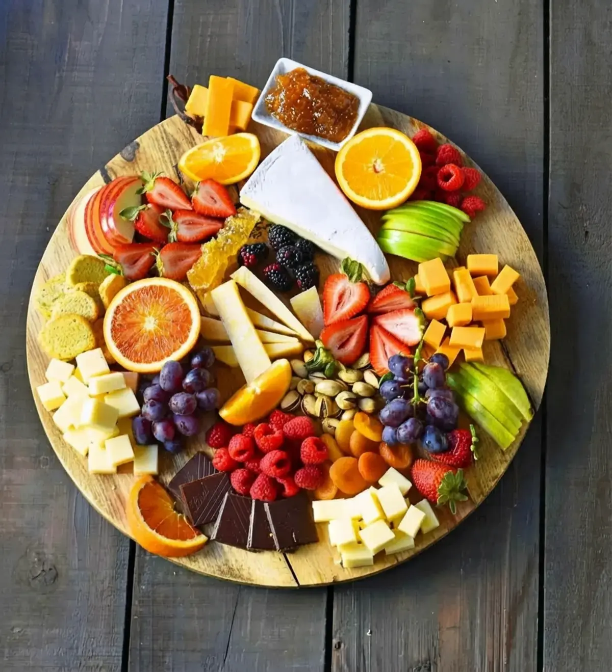 37 Colorfully Delicious Fruit Charcuterie Board Ideas, 19. How To Make The Best Fruit And Cheese Board