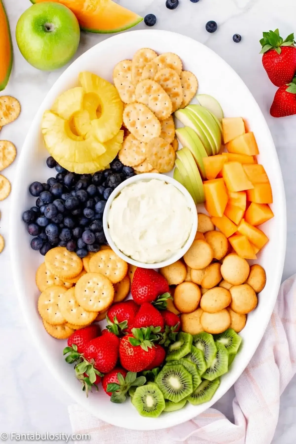 37 Colorfully Delicious Fruit Charcuterie Board Ideas, 20. Fruit Board