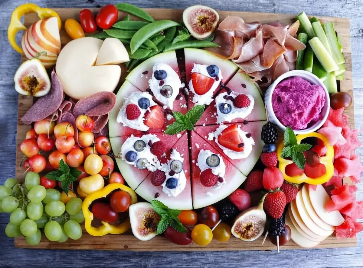37 Colorfully Delicious Fruit Charcuterie Board Ideas, 22. How To Build A Beautiful Fruit Charcuterie Board