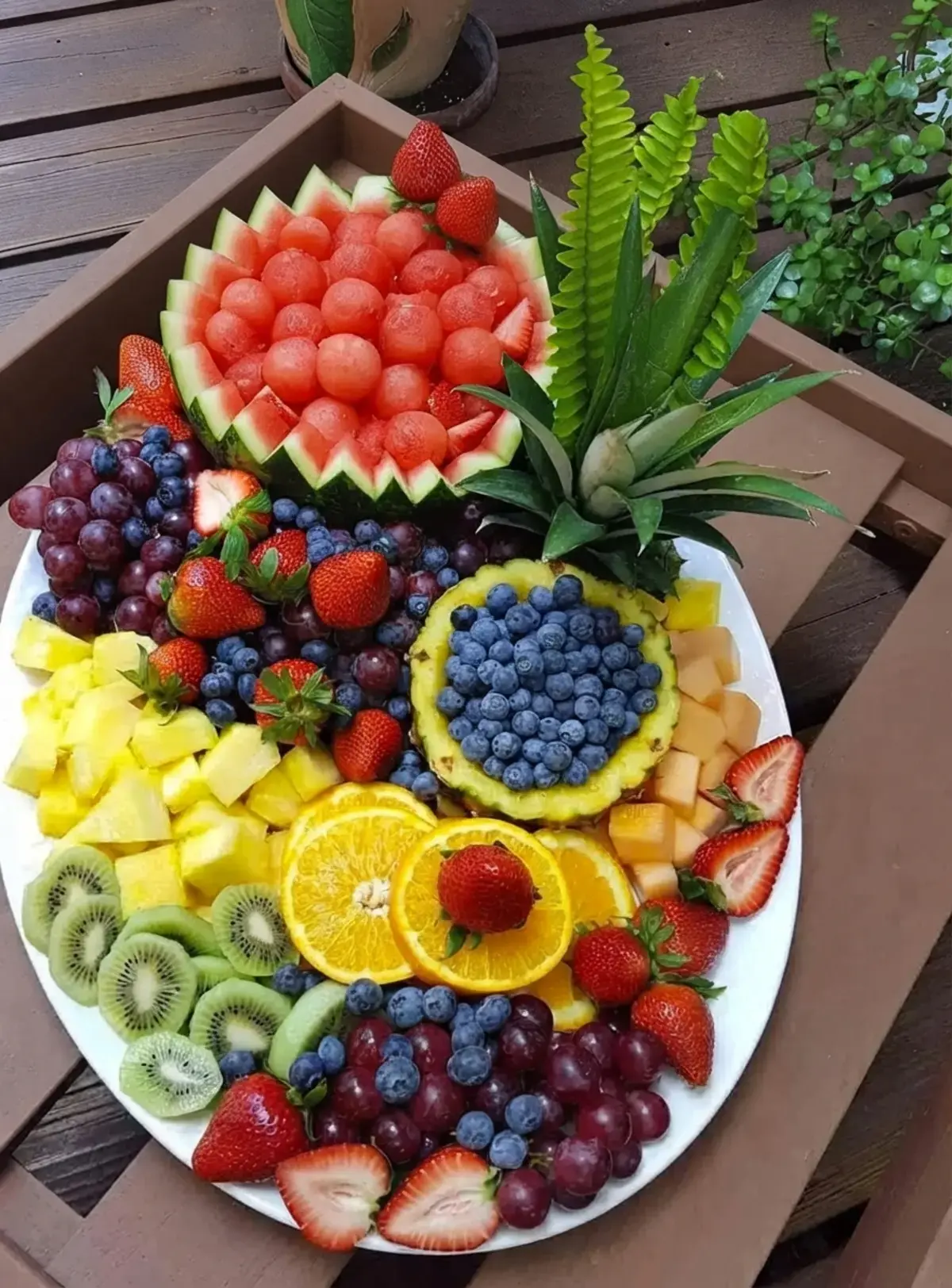 37 Colorfully Delicious Fruit Charcuterie Board Ideas, 37. Healthy and Tasty Fruit Charcuterie Board Ideas