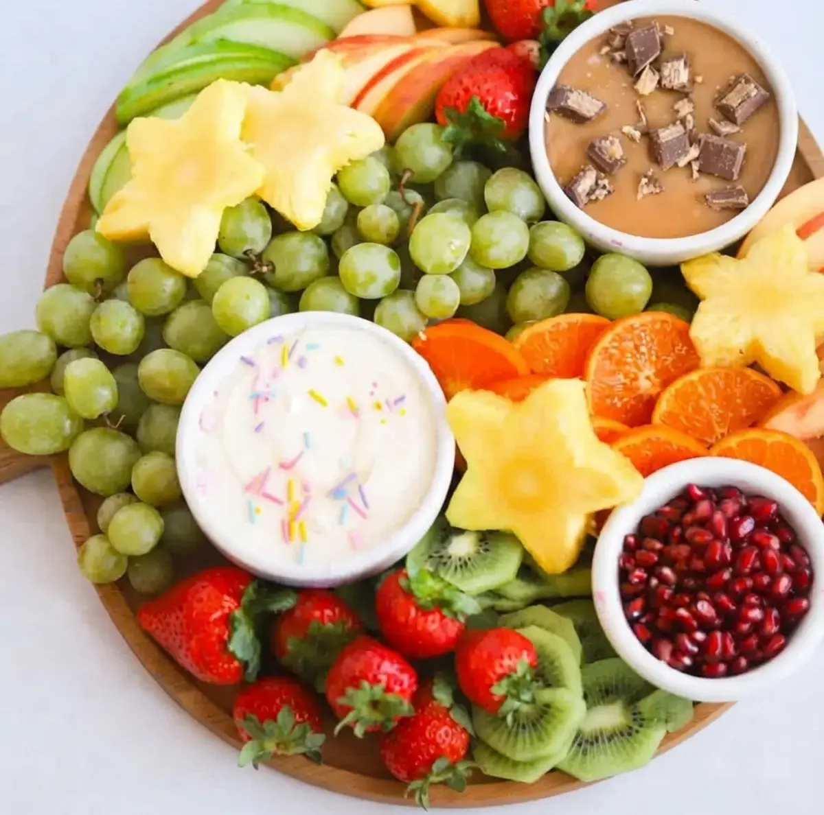 37 Colorfully Delicious Fruit Charcuterie Board Ideas, 4. Fruit Charcuterie Board