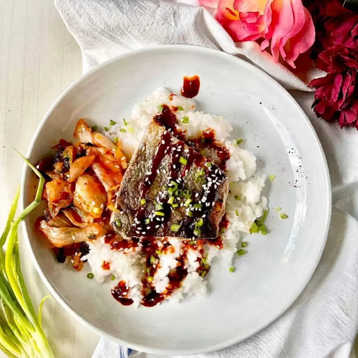 39 Asian & Chinese Christmas Recipes Your Family Will Love This Holiday Season 18 39 Asian & Chinese Christmas Recipes, Gochujang Salmon