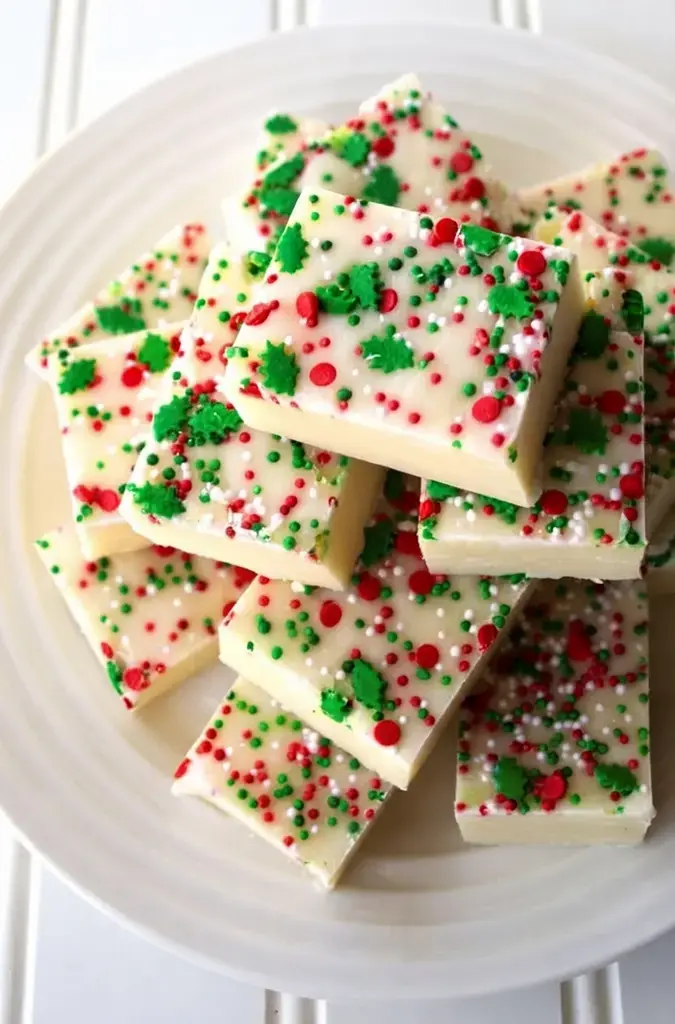 48 Best Christmas Fudge Recipes for Your Holiday Table 3 48 Best Christmas Fudge Recipes, 2. White Chocolate Sugar Cookies Fudge