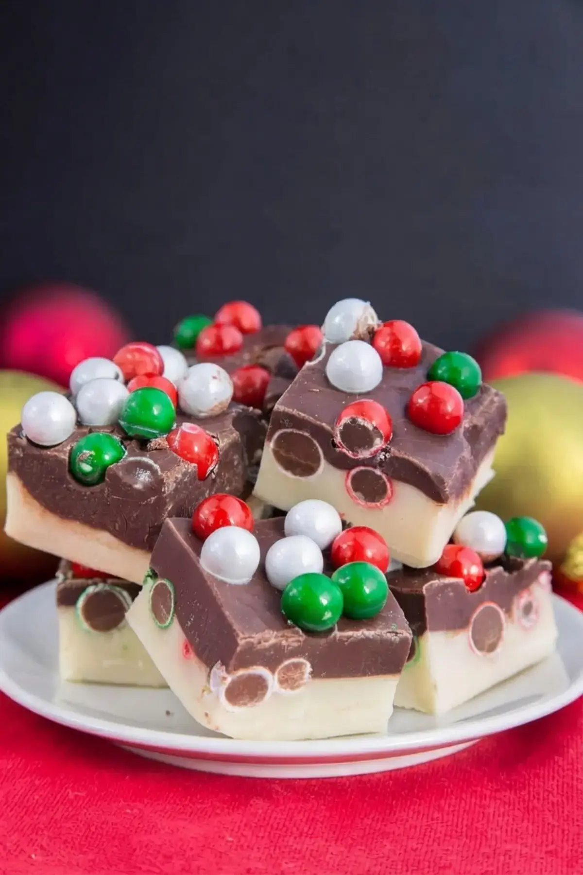 48 Best Christmas Fudge Recipes for Your Holiday Table 10 48 Best Christmas Fudge Recipes, 9. Double Chocolate Christmas Fudge