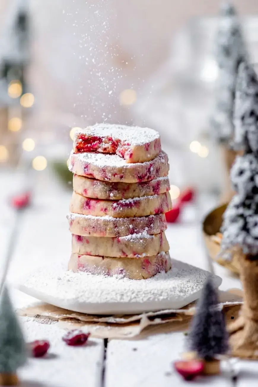 51 Christmas Baking Ideas for Cookies, Cakes, and Festive Desserts 16 51 Christmas Baking Ideas, 15. Vegan Cranberry Almond Shortbread Cookies