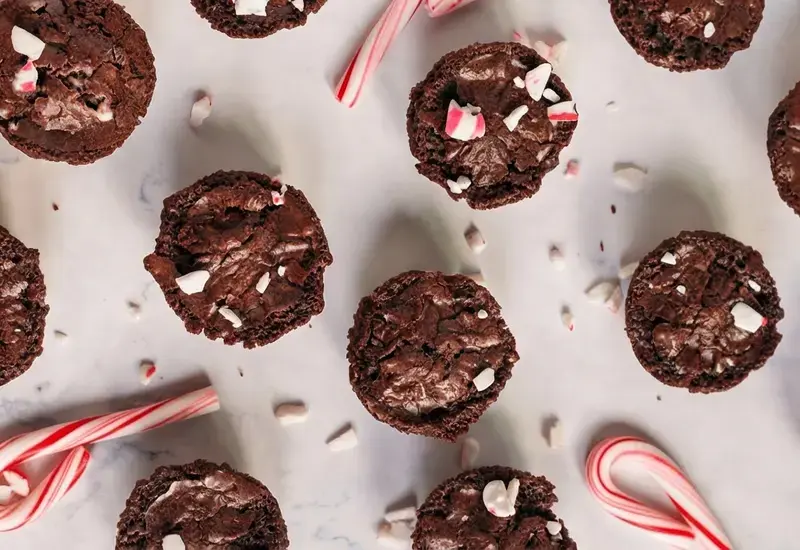51 Christmas Baking Ideas for Cookies, Cakes, and Festive Desserts 25 51 Christmas Baking Ideas, 25. Peppermint Brownie Bites