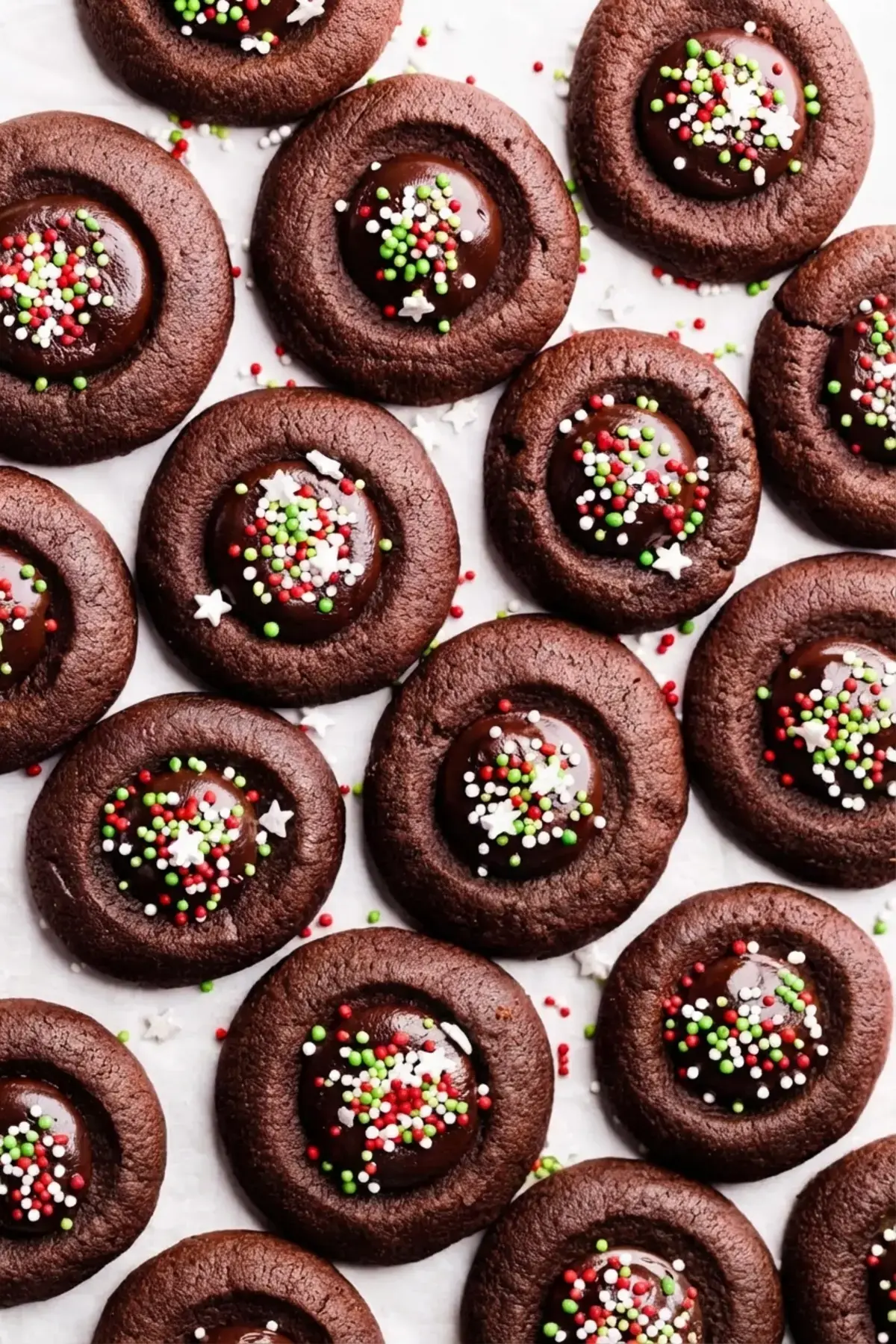 51 Christmas Baking Ideas for Cookies, Cakes, and Festive Desserts 36 51 Christmas Baking Ideas, 36. Chocolate Thumbprint Cookies