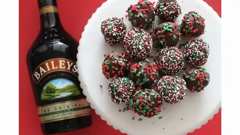 52 Best Christmas Truffles Recipes, 27. Baileys Christmas Truffles