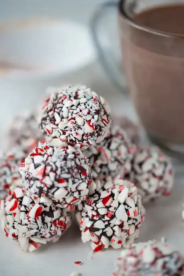 52 Best Christmas Truffles Recipes, 35. Hot Chocolate Truffle Bombs