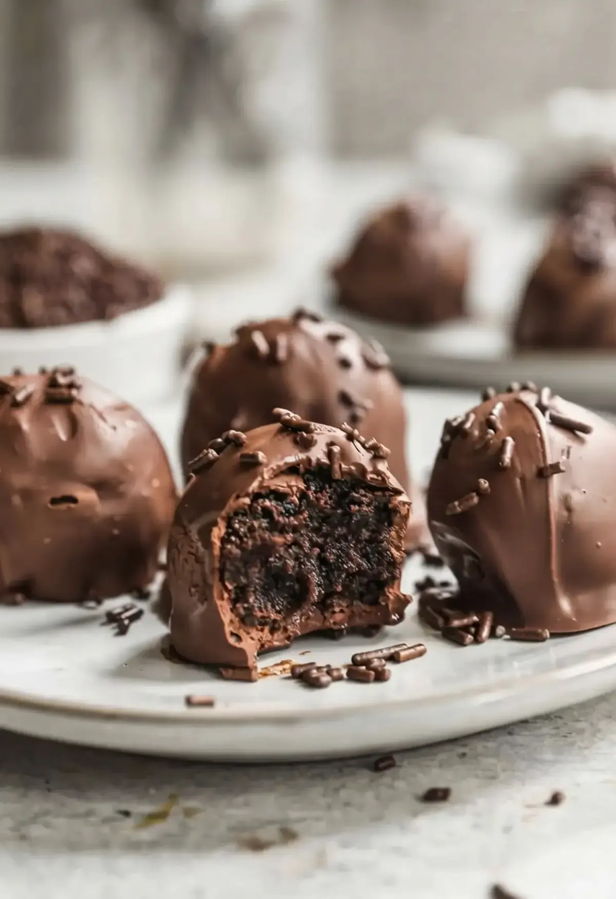 52 Best Christmas Truffles Recipes, 43. Brownie Truffles