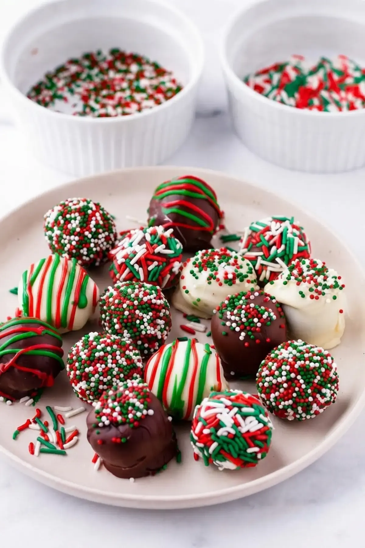 52 Best Christmas Truffles Recipes, 52. Christmas Inspired Chocolate Truffles
