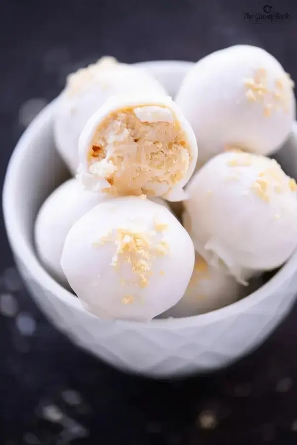 52 Best Christmas Truffles Recipes, 6. Eggnog Truffles By The Gunny Sack