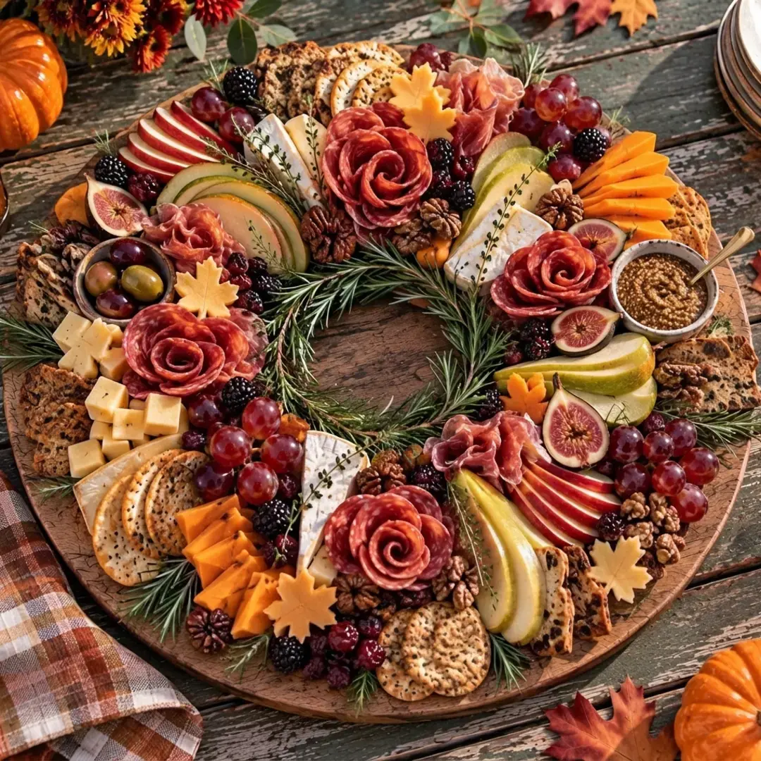 7 Ai Ideas For Fall Charcuterie Boards, Turkey Charcuterie Board
