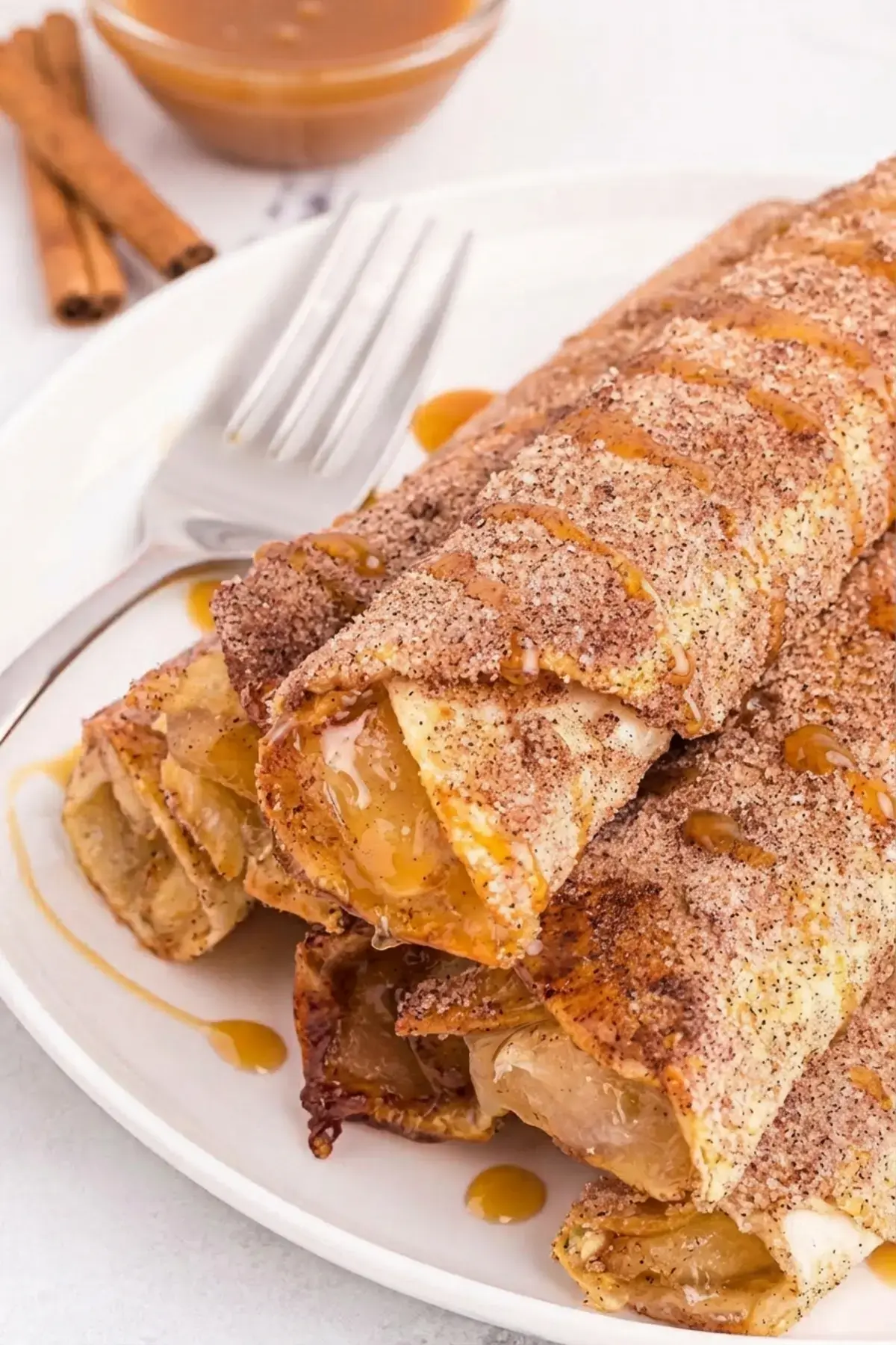 Air Fryer Apple Pie Taquitos