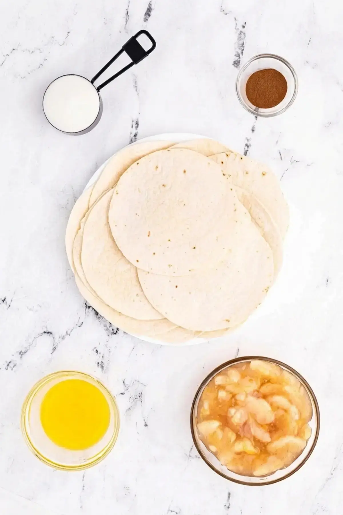 Air Fryer Apple Pie Taquitos, Ingredients