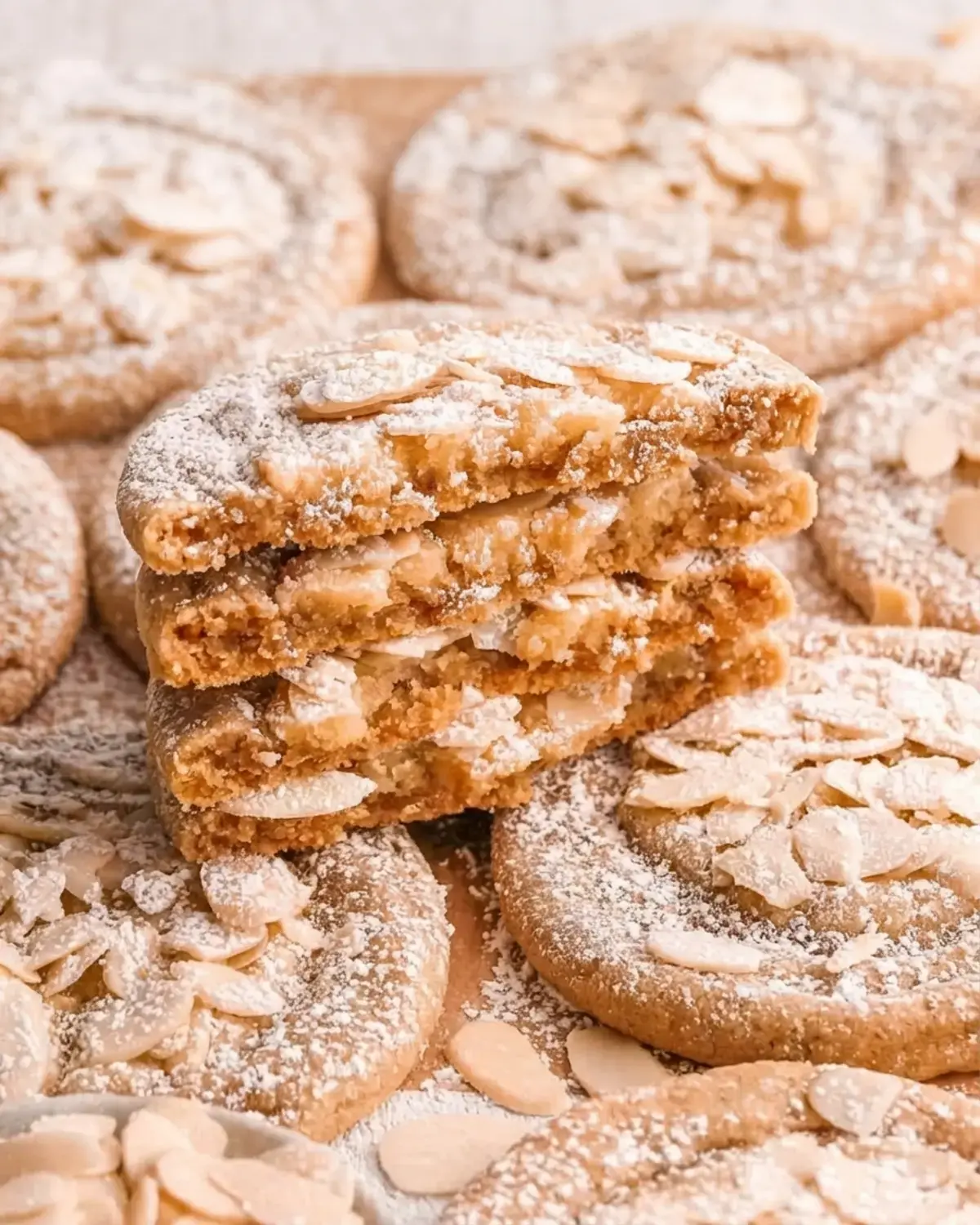 Almond Cookies with Frangipane Centers Recipe 17 Almond Cookies