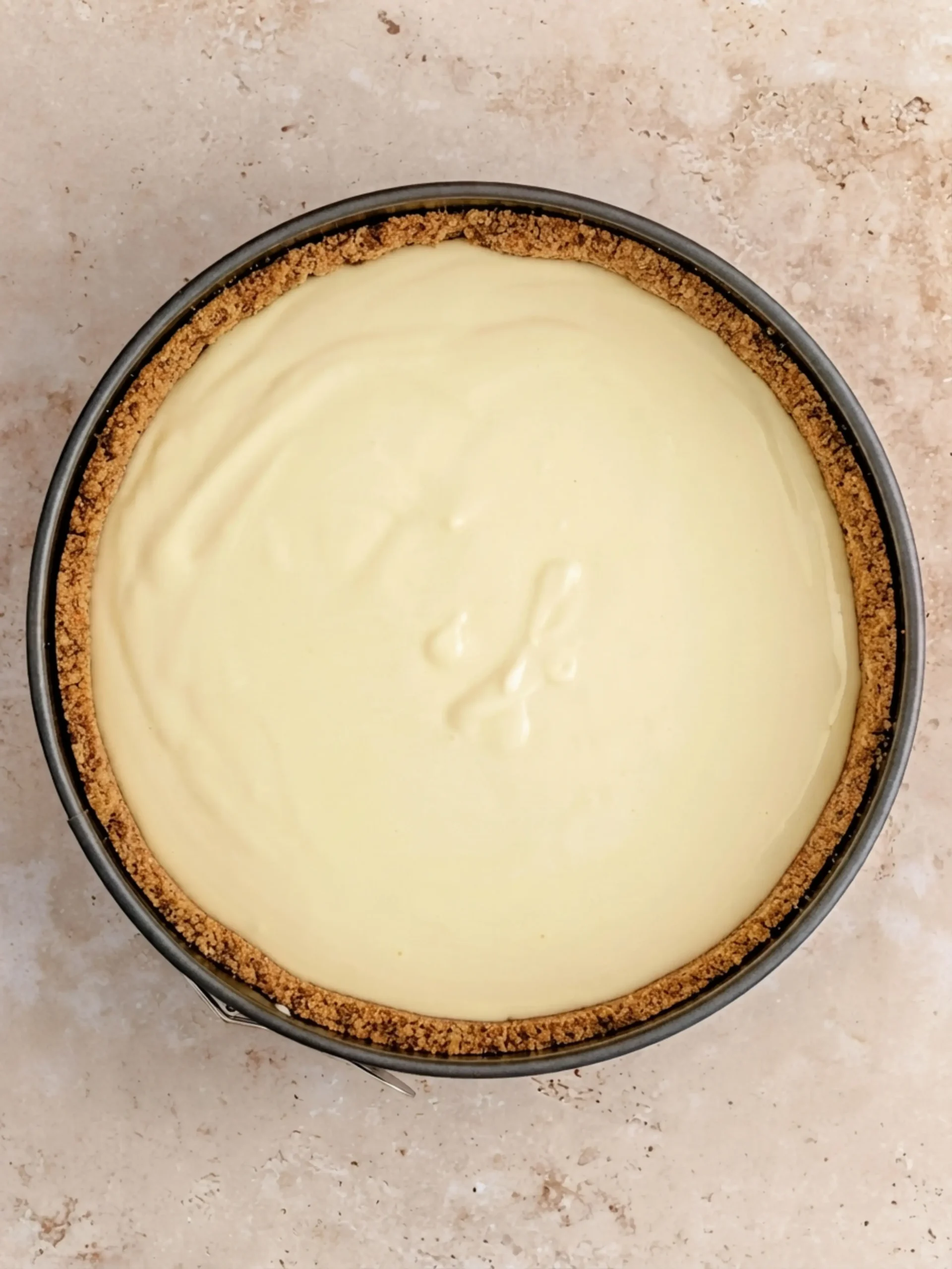 Apple Crumble Cheesecake, Step by step instructions, cheesecake