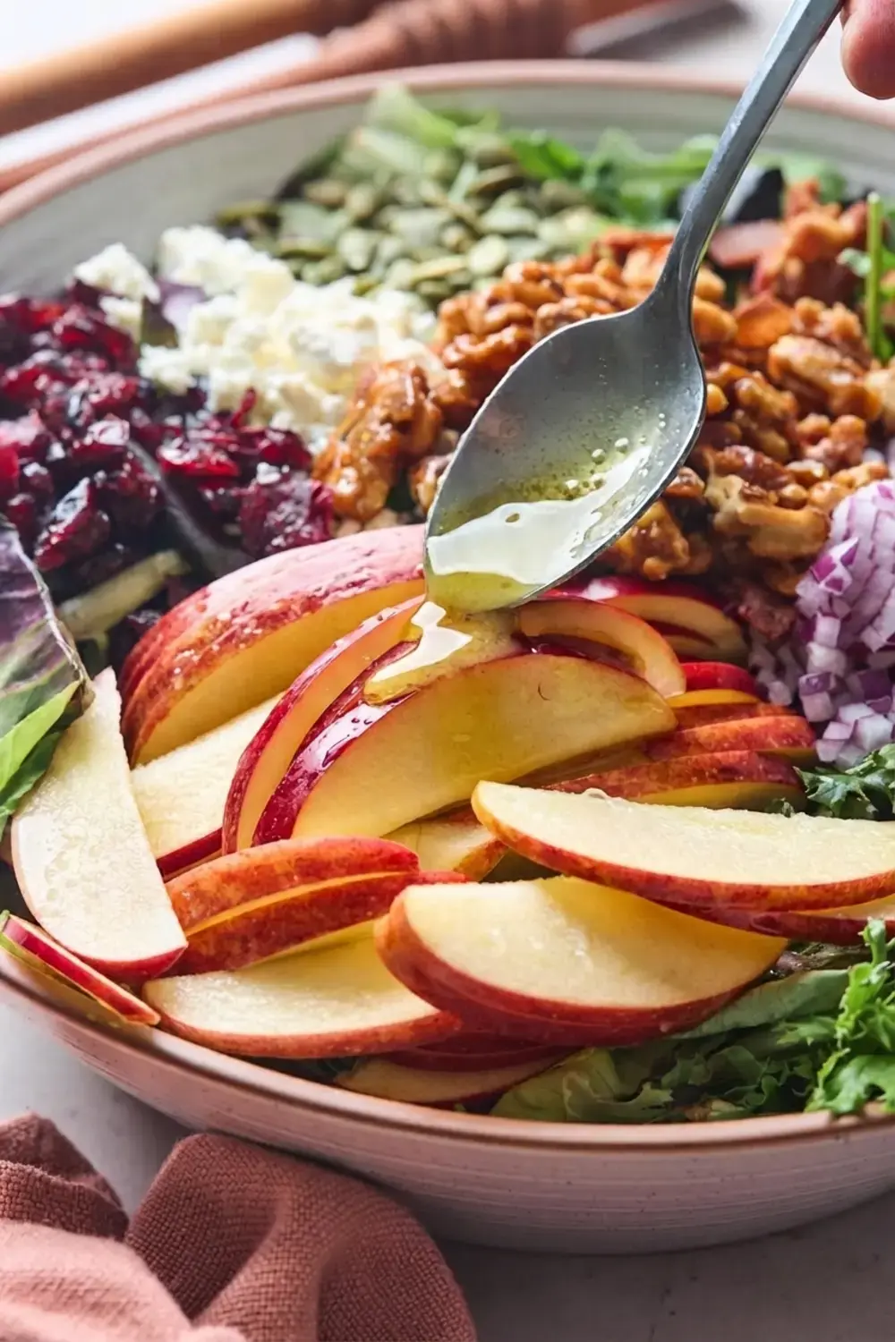 Apple Walnut Salad, Recipe Notes