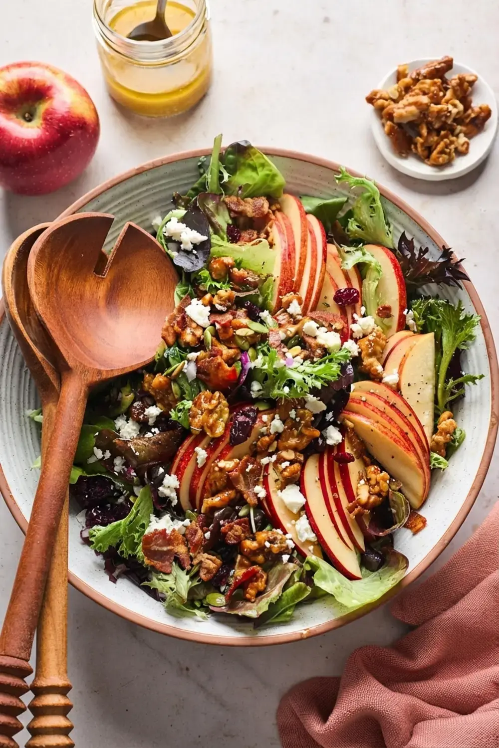 Apple Walnut Salad, Storage & Make Ahead