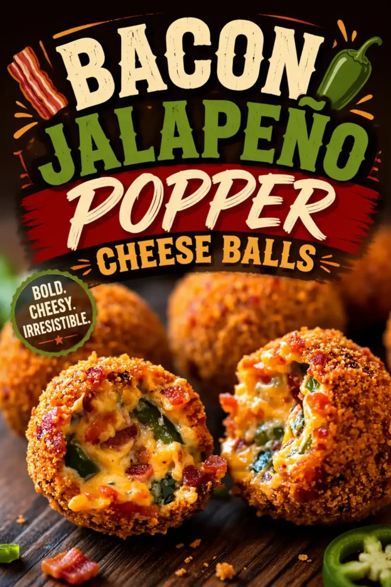Bacon Jalapeño Popper Cheese Balls