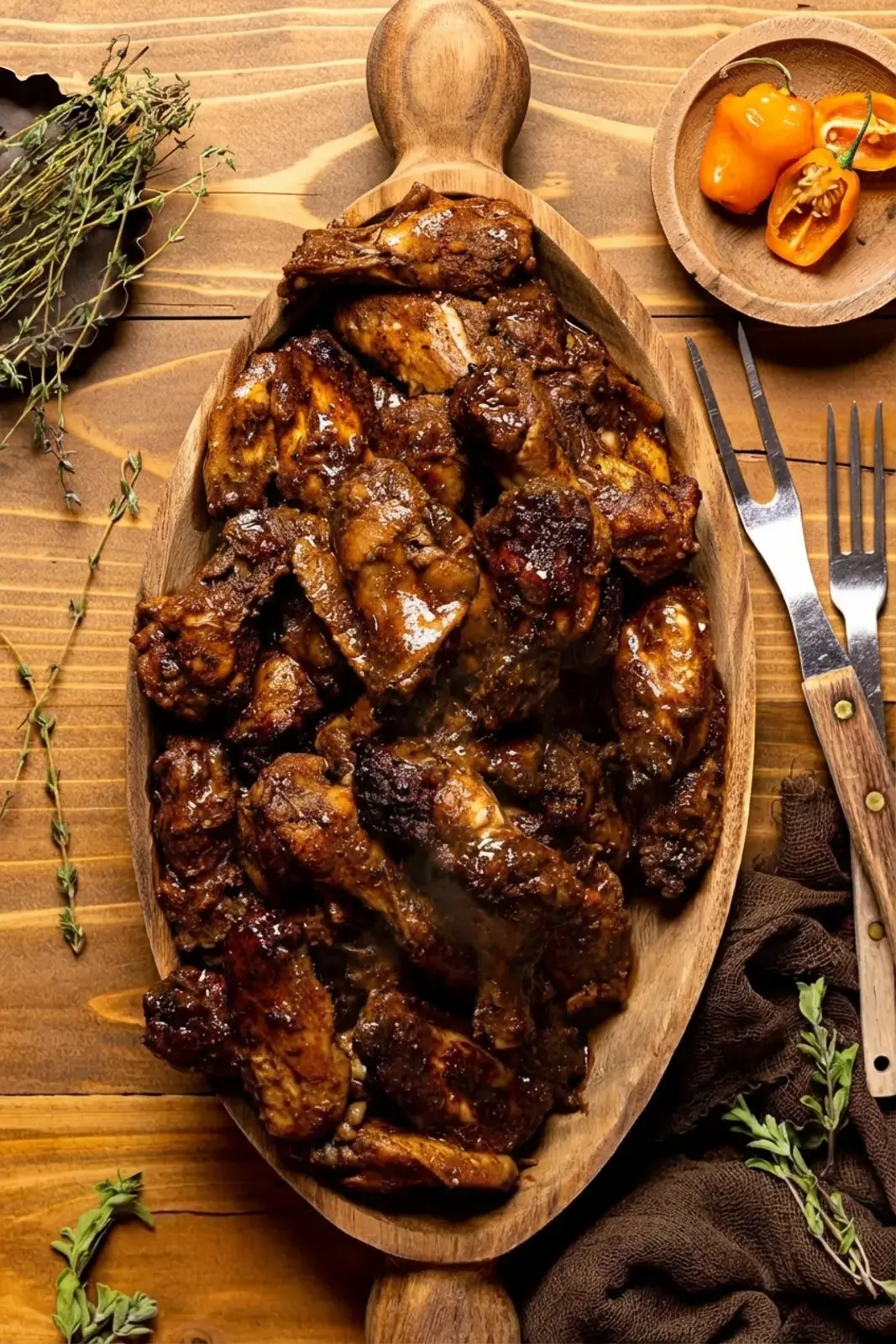 Baked Jamaican Jerk Chicken Wings with Authentic Caribbean Flavor 18 Baked Jamaican Jerk Chicken Wings, How to Serve Jamaican Jerk Wings