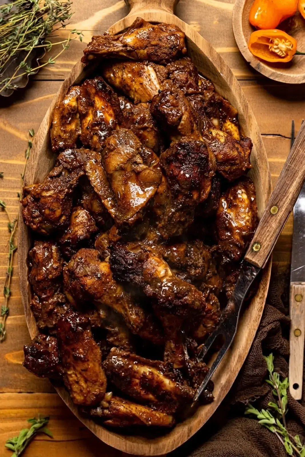 Baked Jamaican Jerk Chicken Wings with Authentic Caribbean Flavor 19 Baked Jamaican Jerk Chicken Wings, How to Serve Jamaican Jerk Wings