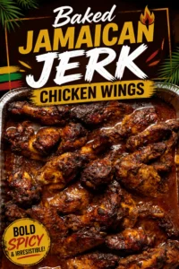 Baked Jamaican Jerk Chicken Wings