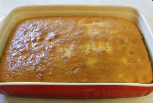 Banana Pudding Poke Cake