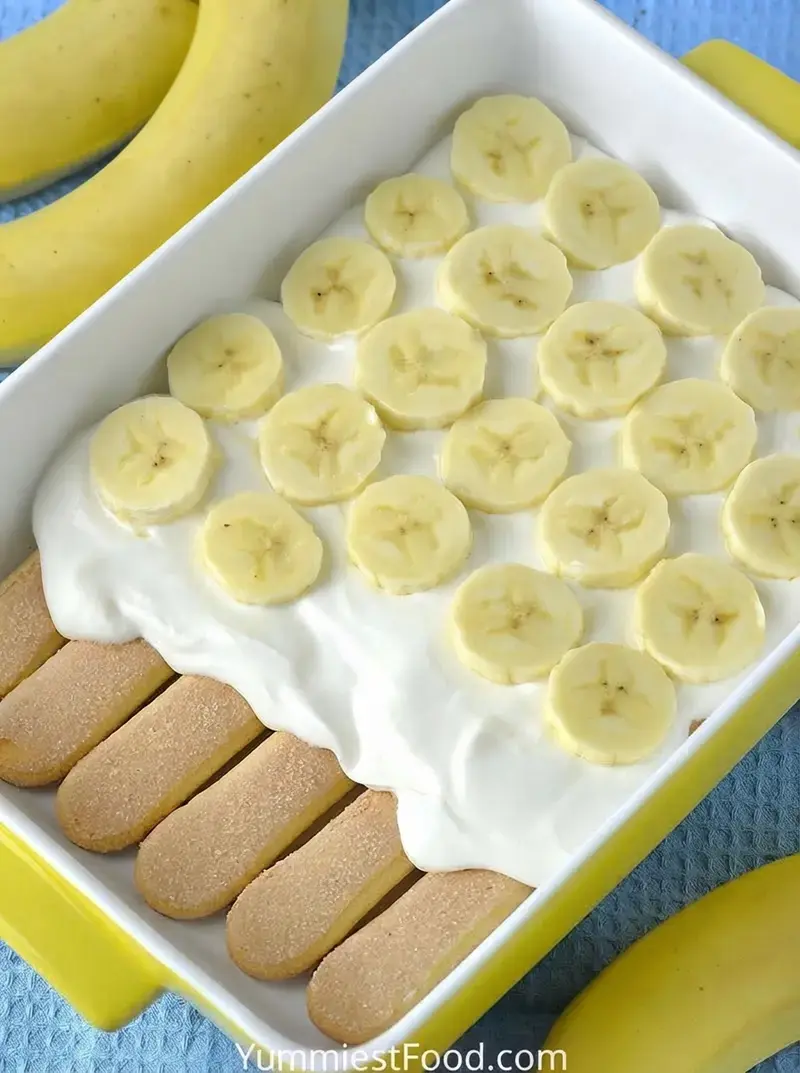 Banana Tiramisu, How to Store Banana Tiramisu