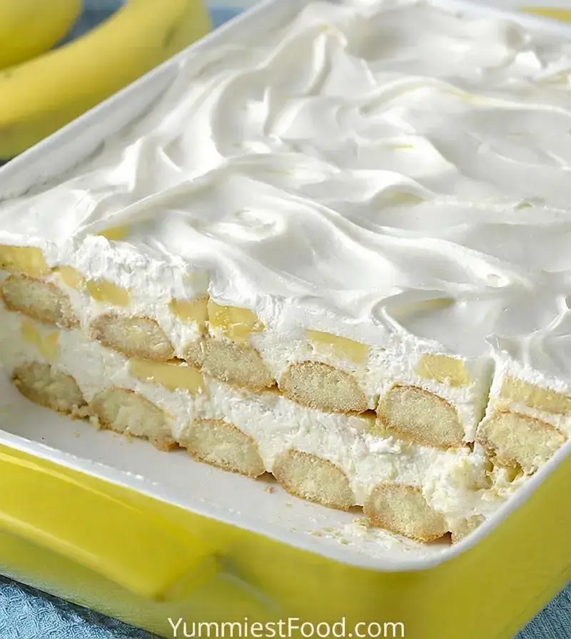 Banana Tiramisu, How to Store Banana Tiramisu