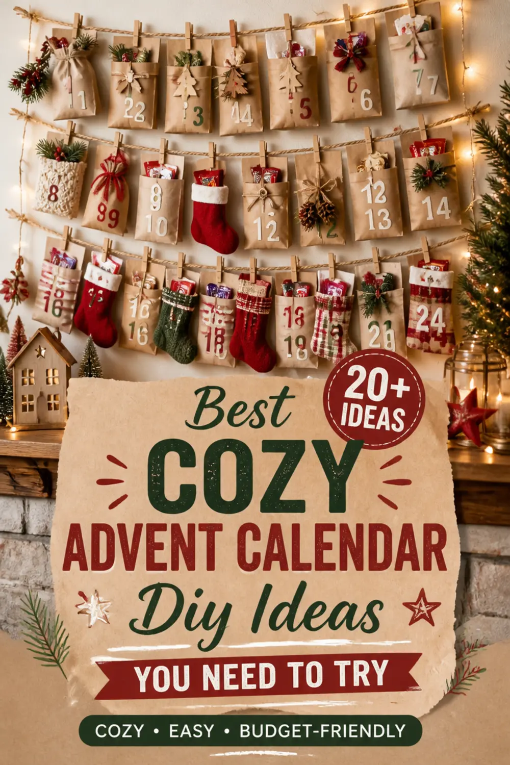 Best 20+ Cozy Advent Calendar Diy Ideas You Need To Try