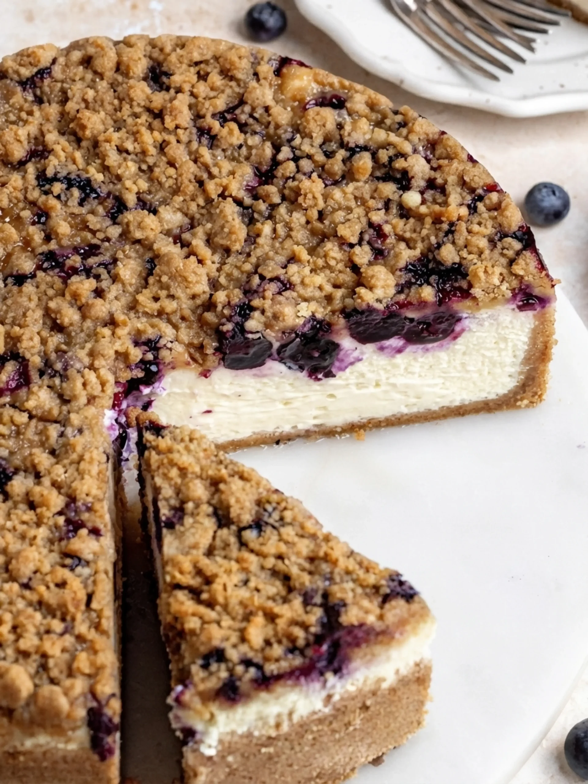 Blueberry Crumble Cheesecake: Creamy Baked Cheesecake with a Buttery Crumble Topping 20 Blueberry Crumble Cheesecake, Expert baking tips