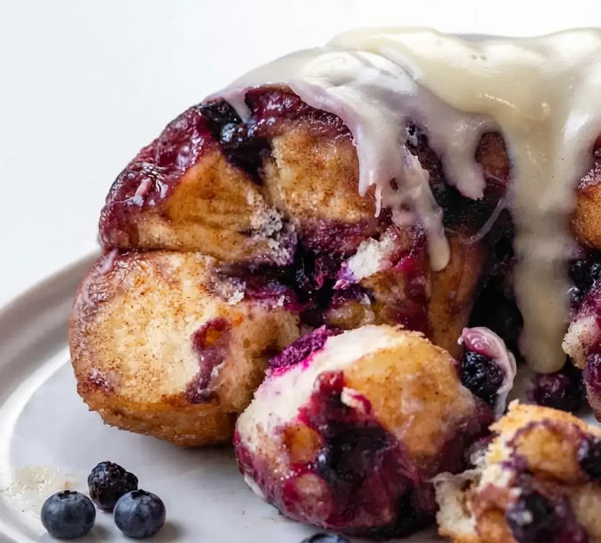 Blueberry Monkey Bread, How To Store Blueberry Monkey Bread