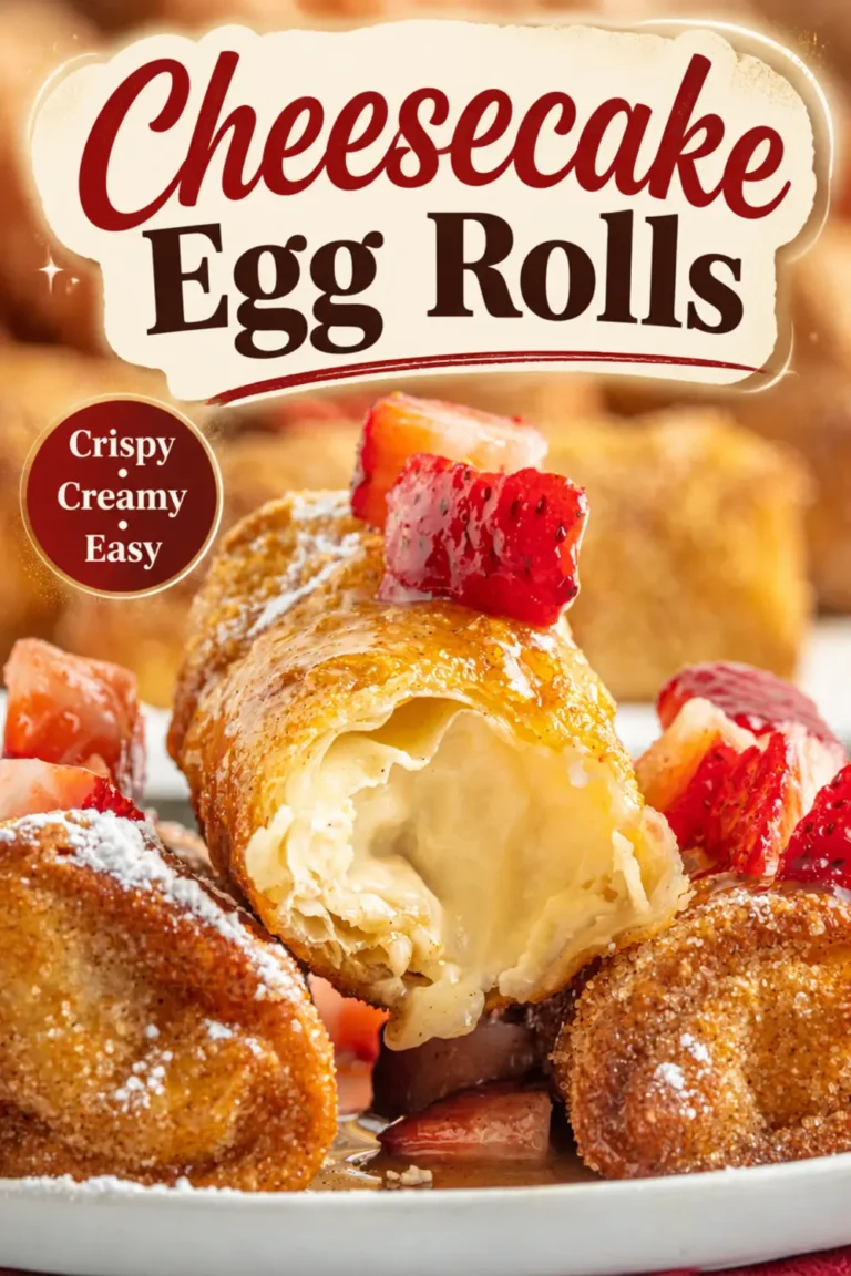 Cheesecake Egg Rolls